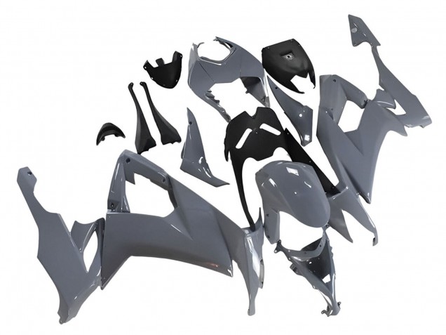 Billige Kawasaki ZX10R Motorrad Verkleidung 2008-2010 - Nardo Grau