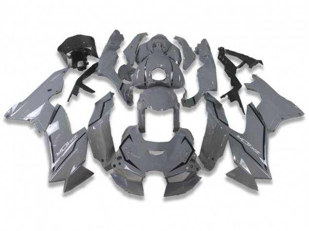 Billige Kawasaki ZX10R Motorrad Verkleidung 2021-2025 - Nardo Grau