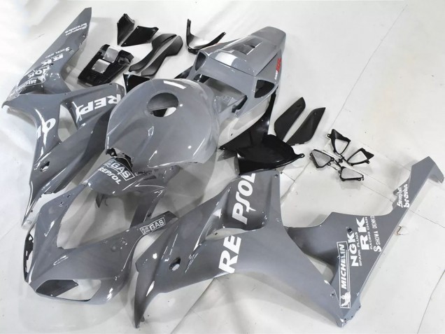 Billige Honda CBR1000RR Motorrad Verkleidung 2006-2007 - Nardo Grau Weiss Repsol