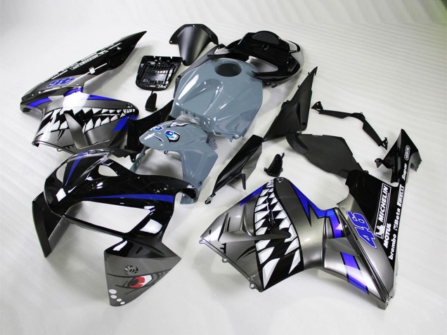 Billige Honda CBR600RR Motorrad Verkleidung 2005-2006 - Nardo Grau Hai