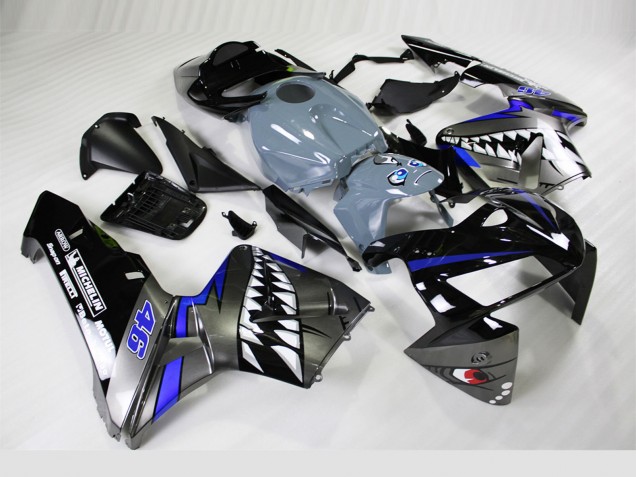 Billige Honda CBR600RR Motorrad Verkleidung 2005-2006 - Nardo Grau Hai