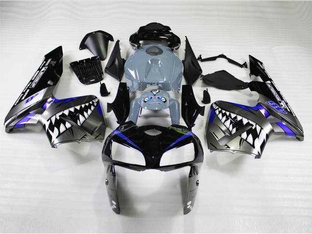Billige Honda CBR600RR Motorrad Verkleidung 2005-2006 - Nardo Grau Hai