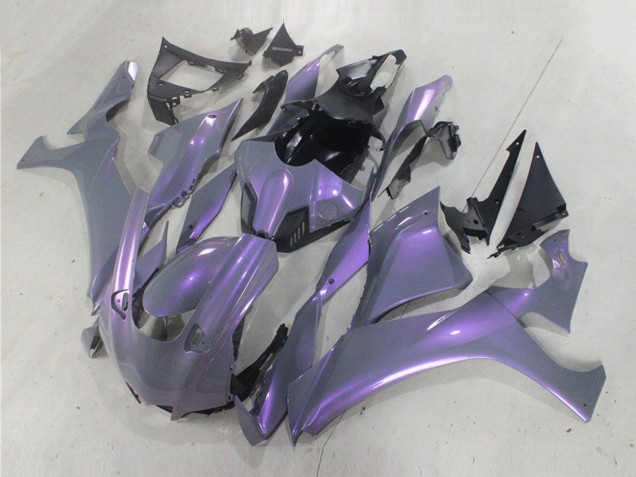 Billige Yamaha YZF R7 Motorrad Verkleidung 2021-2024 - Chameleon Grau Dazz Perl Lila