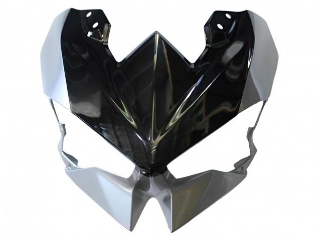 Billige Kawasaki Ninja 500 EX500R Motorrad Verkleidung 2024-2025 - Grau Grun Schwarz