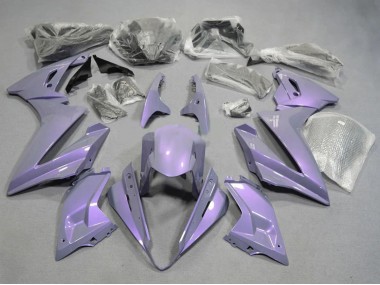 Billige Suzuki GSX8R Motorrad Verkleidung 2024-2025 - Chameleon Grau Dazz Perl Lila