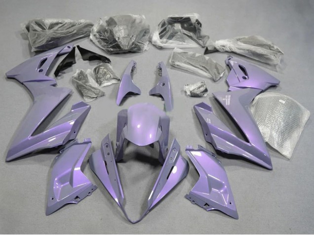 Billige Suzuki GSX8R Motorrad Verkleidung 2024-2025 - Chameleon Grau Dazz Perl Lila