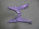 Billige Kawasaki Ninja 650 EX650 Motorrad Verkleidung 2020-2025 - Chameleon Grau Dazz Perl Lila