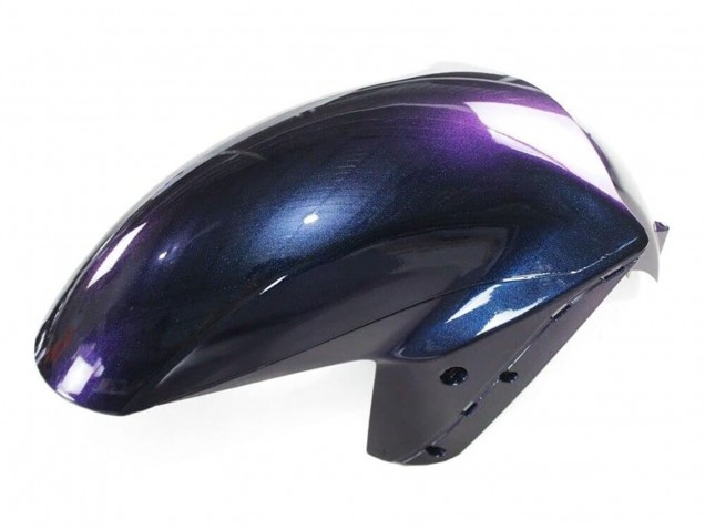 Billige Kawasaki ZX14R ZZR1400 Motorrad Verkleidung 2006-2011 - Chameleon Blau Lila