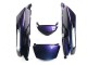 Billige Kawasaki ZX14R ZZR1400 Motorrad Verkleidung 2006-2011 - Chameleon Blau Lila