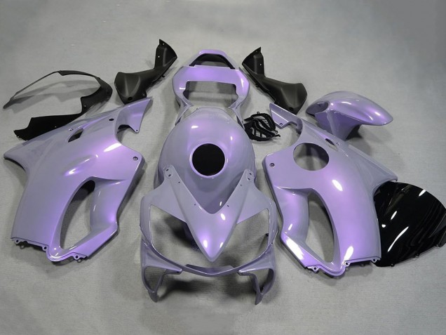 Billige Honda CBR600 F4i Motorrad Verkleidung 2001-2003 - Chameleon Grau Dazz Perl Lila