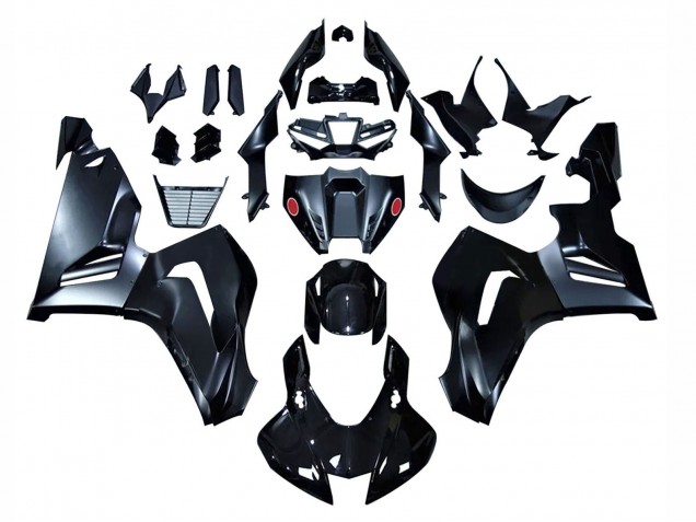 Billige Honda CBR1000RR-R Motorrad Verkleidung 2020-2023 - Glanzendes Schwarz Matt Schwarz