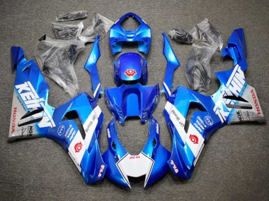 Billige Honda CBR1000RR-R Motorrad Verkleidung 2020-2023 - Blau Weiss