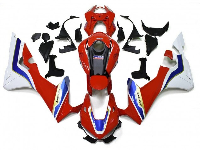 Billige Honda CBR1000RR-R Motorrad Verkleidung 2020-2023 - Weiss Rot Blau HRC
