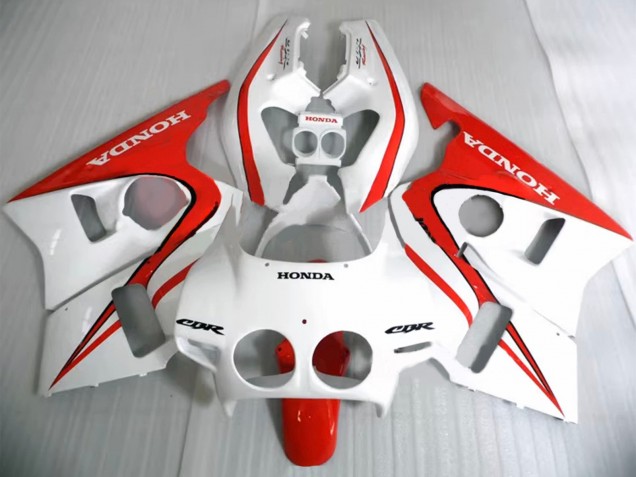 Billige Honda CBR400RR NC23 Motorrad Verkleidung 1987-1989 - Weiss Rot