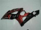 Billige Suzuki GSXR 1000 Motorrad Verkleidung 2005-2006 - Rot Glanzendes Schwarz