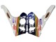 Billige Honda CBR400RR NC29 Motorrad Verkleidung 1990-1999 - Weiss Gold Rot Dunkel Blau Rothmans