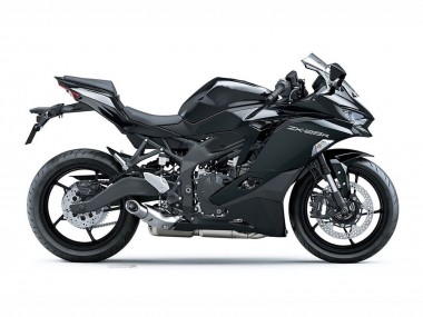 Billige Kawasaki ZX25R ZX-25R Motorrad Verkleidung 2019-2025 - Glanzendes Schwarz Matt Schwarz
