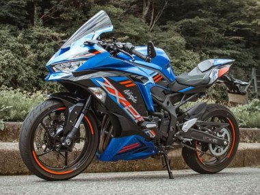 Billige Kawasaki ZX25R ZX-25R Motorrad Verkleidung 2019-2025 - Blau Rot Grau