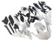 Billige Kawasaki Ninja H2 Motorrad Verkleidung 2015-2022 - Weiss Silber Grun