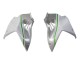 Billige Kawasaki Ninja H2 Motorrad Verkleidung 2015-2022 - Weiss Silber Grun