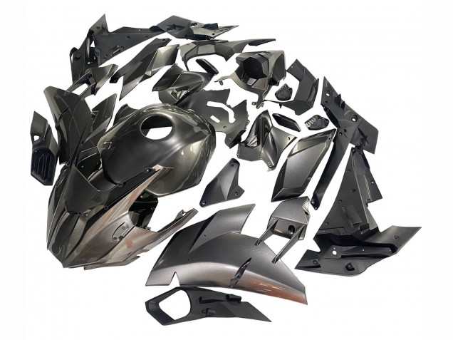 Billige Kawasaki Ninja H2 Motorrad Verkleidung 2015-2022 - Grau