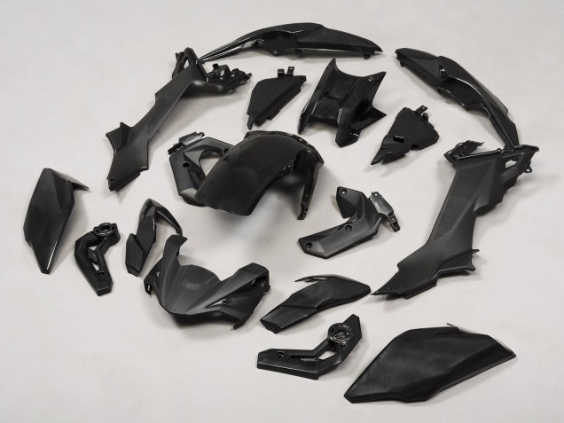 Billige Kawasaki Ninja Z650 Motorrad Verkleidung 2017-2019 - Matt Schwarz