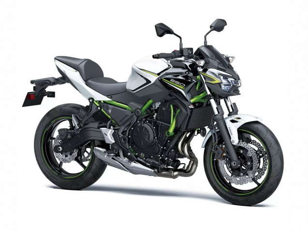 Billige Kawasaki Ninja Z650 Motorrad Verkleidung 2017-2019 - Schwarz Weiss Gelb