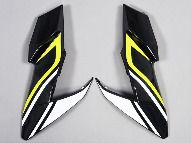 Billige Kawasaki Ninja Z650 Motorrad Verkleidung 2017-2019 - Schwarz Weiss Gelb