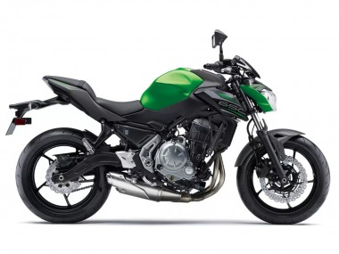 Billige Kawasaki Ninja Z650 Motorrad Verkleidung 2017-2019 - Schwarz Grun Silber