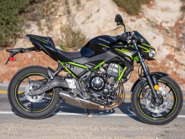 Billige Kawasaki Ninja Z650 Motorrad Verkleidung 2020-2023 - Schwarz Gelb