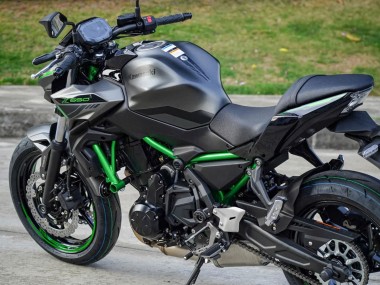 Billige Kawasaki Ninja Z650 Motorrad Verkleidung 2020-2023 - Schwarz Grun