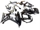 Billige Kawasaki Z1000SX Motorrad Verkleidung 2010-2016 - Glanzendes Schwarz Gold Weiss Mobil West