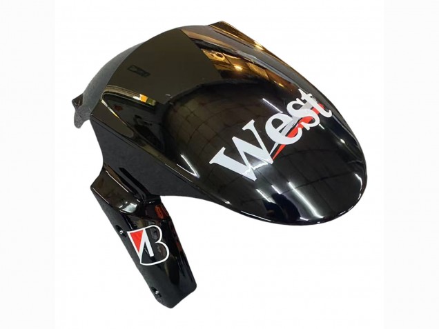 Billige Kawasaki Z1000SX Motorrad Verkleidung 2010-2016 - Glanzendes Schwarz Gold Weiss Mobil West