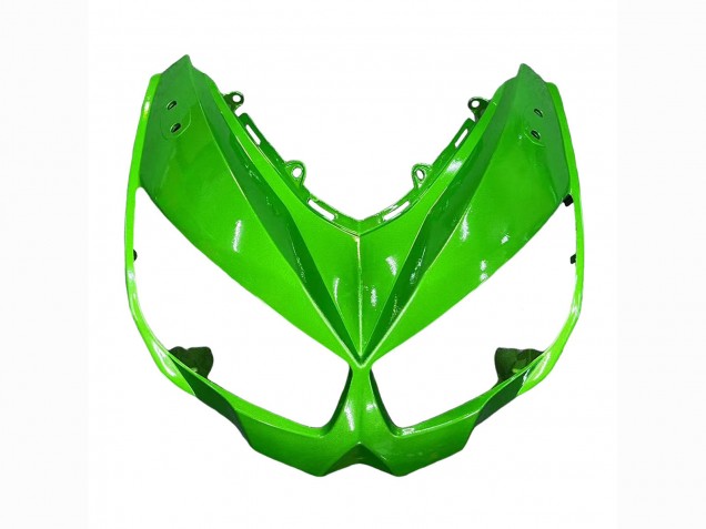 Billige Kawasaki Z1000SX Motorrad Verkleidung 2010-2016 - Glanzendes Schwarz Matt Schwarz Grun