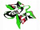 Billige Kawasaki Z1000SX Motorrad Verkleidung 2010-2016 - Grun Rot Glanzendes Schwarz Elf 35