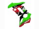 Billige Kawasaki Z1000SX Motorrad Verkleidung 2010-2016 - Grun Rot Glanzendes Schwarz Elf 35