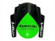 Billige Kawasaki Z1000SX Motorrad Verkleidung 2010-2016 - Grun Rot Glanzendes Schwarz Elf 35