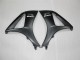 Billige Suzuki GSXR 1000 Motorrad Verkleidung 2007-2008 - Glanzendes Schwarz Matt Schwarz Weiss