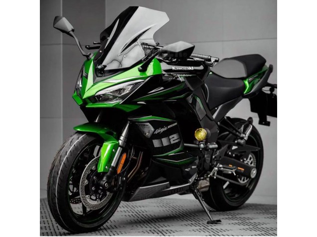 Billige Kawasaki Z1000SX Motorrad Verkleidung 2020-2025 - Schwarz Grun Ninja