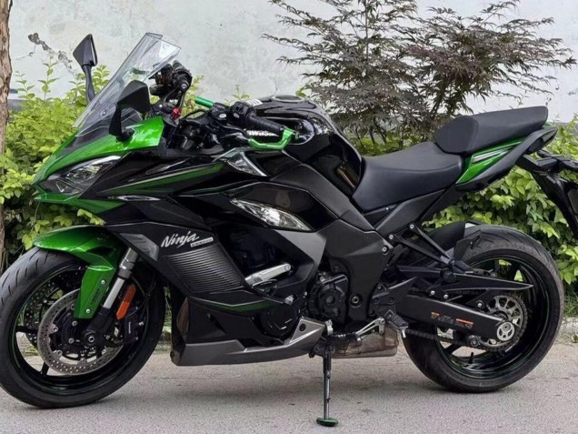 Billige Kawasaki Z1000SX Motorrad Verkleidung 2020-2025 - Schwarz Grau Grun Ninja