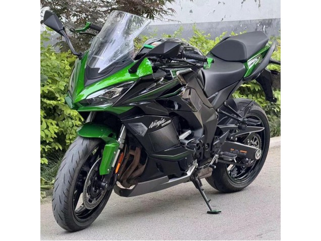 Billige Kawasaki Z1000SX Motorrad Verkleidung 2020-2025 - Schwarz Grau Grun Ninja