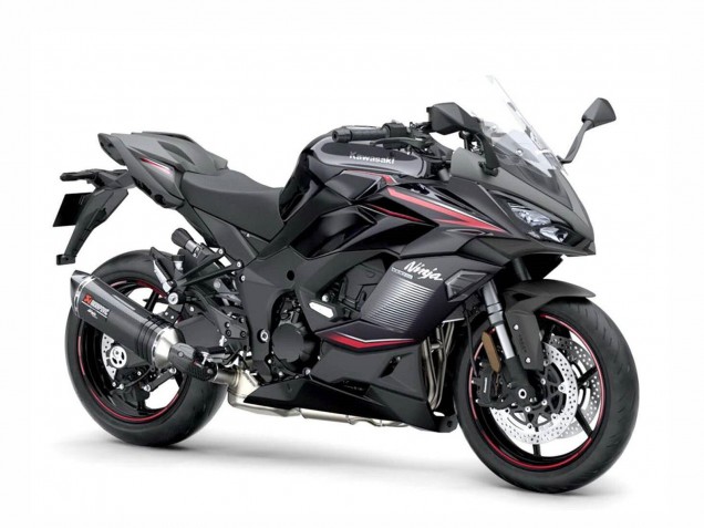Billige Kawasaki Z1000SX Motorrad Verkleidung 2020-2025 - Schwarz Silber Ninja