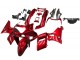 Billige Kawasaki ZZR400 Motorrad Verkleidung 1993-2007 - Rot Schwarz Flamme