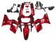 Billige Kawasaki ZZR600 Motorrad Verkleidung 1998-2003 - Rot mit Schwarz Flamme
