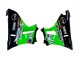 Billige Kawasaki ZZR600 Motorrad Verkleidung 1998-2003 - Grun Schwarz Monster Elf