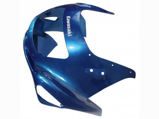 Billige Kawasaki ZZR600 Motorrad Verkleidung 1998-2003 - Blau Silber Schwarz