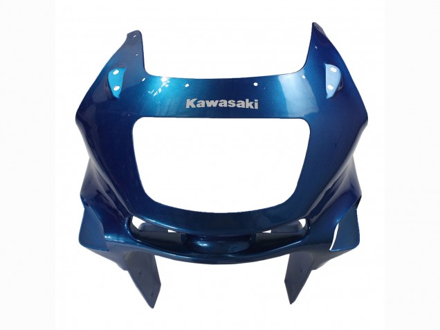 Billige Kawasaki ZZR600 Motorrad Verkleidung 1998-2003 - Blau Silber Schwarz