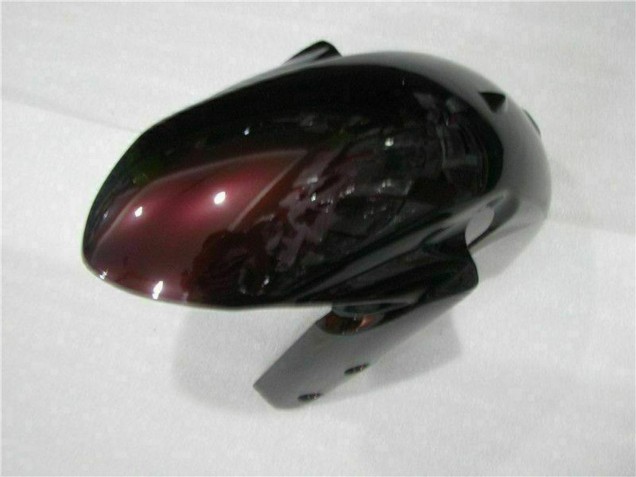 Billige Suzuki GSXR 1000 Motorrad Verkleidung 2009-2016 - Glanzendes Schwarz Silber Weiss