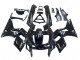 Billige Kawasaki ZZR600 Motorrad Verkleidung 1998-2003 - Glanzendes Schwarz Gold Ninja