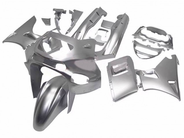 Billige Kawasaki ZZR400 Motorrad Verkleidung 1993-2007 - Silber